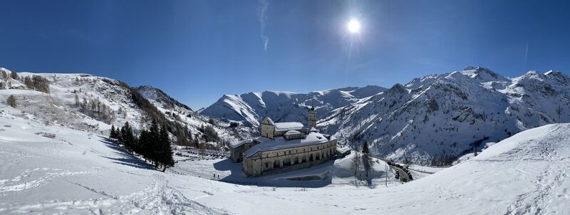 Foto von Toni Lerda entlang der Tour