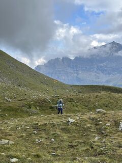 Foto von Yannick Alpinwandern entlang der Tour