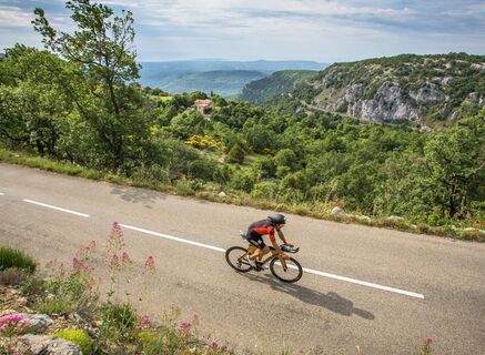 Straßenradfahrer - Ironman-Rennen