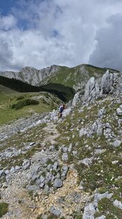 Fotografia z Erich Höfferer na trase