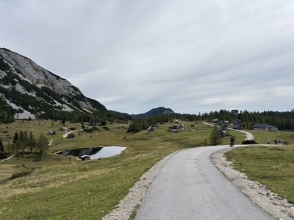 Foto von Georg Tertsch entlang der Tour