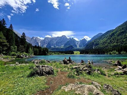 Foto von Bob Moh entlang der Tour