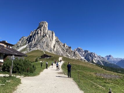 Foto von Marilena Locatelli entlang der Tour