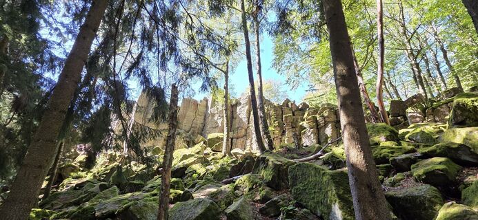 Foto von Silke Vonderlehr entlang der Tour