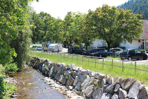 Waldseeparkplatz im Waldseeweg