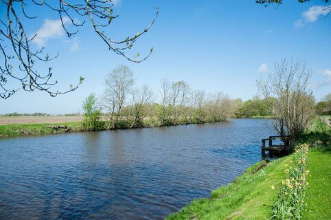 Wasser am Bootshaus