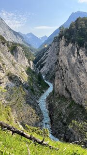 Foto von Sabrina Seidner entlang der Tour