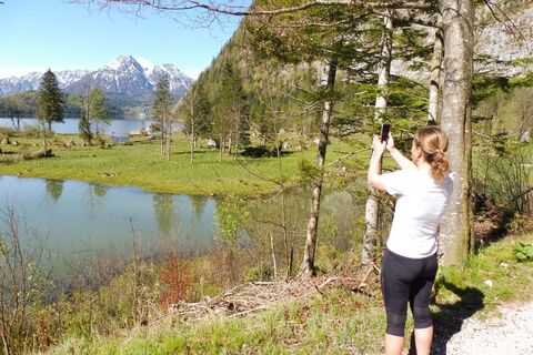 Kurz anhalten für ein Landschaftsfoto