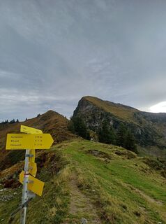 Foto von Theresia Muigg entlang der Tour
