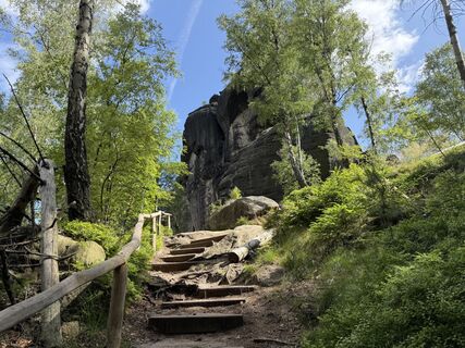 Fotografia z Norbert Herbig na trase