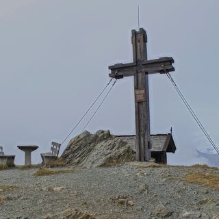 Gipfelkreuz auf dem Hundstein