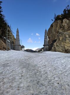 Foto von Miha Gros entlang der Tour