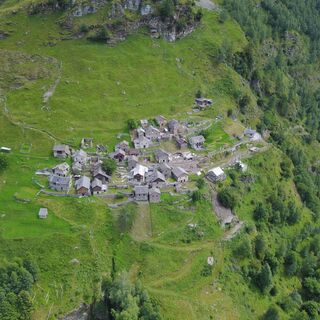 Wanderweg aus der keltischen Zeit im Malvagliatal