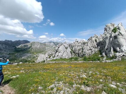 Foto von Davor Puklin entlang der Tour