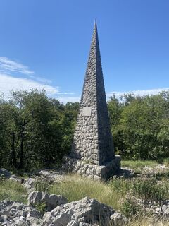 Foto von Gianberto Zilli entlang der Tour