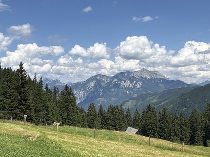 Foto von Silvia Huber entlang der Tour