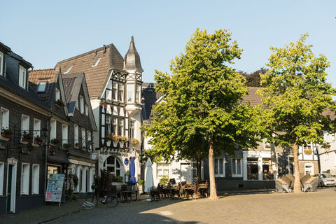 Kirchplatz der Oberstadt in Mettmann