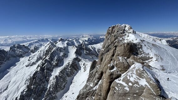 Foto von Ján Česnek entlang der Tour