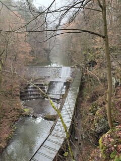 Zdjęcie z Andre Scherzer wzdłuż trasy