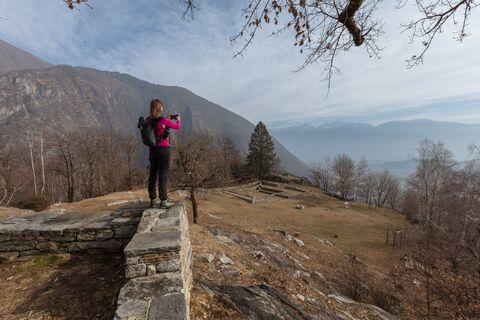 Prähistorisches Castelliere von Tegna