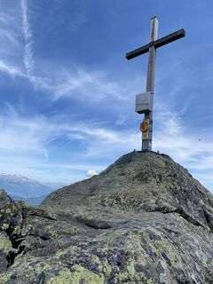 Foto von Erika Barth entlang der Tour