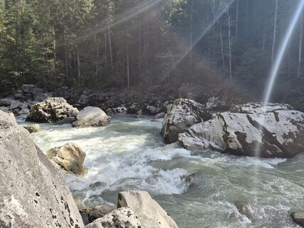 Foto von JB entlang der Tour