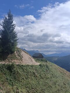 Photo de Edith K. le long du parcours
