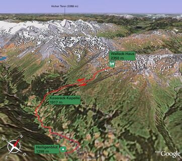 google 3d Wanderkarte