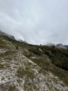 Foto de Riccardo Calvi a lo largo del recorrido