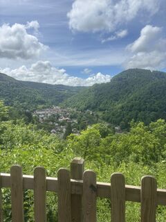 Zdjęcie z Céline Croco wzdłuż trasy