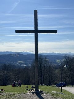 Fotografia z Gerhard Piglmann na trase
