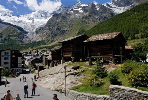 Dorf Saas-Fee