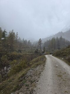 Foto von Tobias Pramhaas entlang der Tour