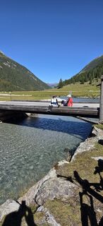 Foto von Maria Stadler entlang der Tour