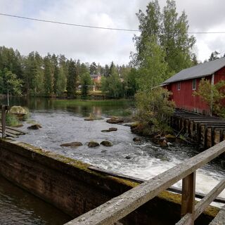 Kannuskoski Mühle Damm