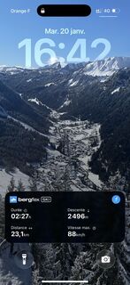 Fotografia z Louis Claeys na trase