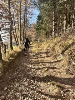 Foto de Norbert Mayer a lo largo del recorrido