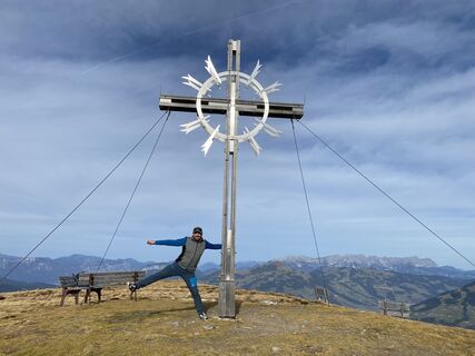 Photo de Sven Krieblin le long du parcours