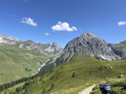 Foto von Marco Allemann entlang der Tour