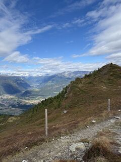 Foto von Anna-Maria Streller entlang der Tour