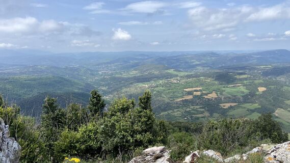 Photo de Ries Bode le long du parcours