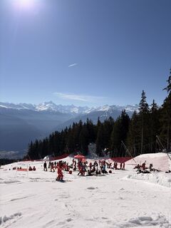 Photo de Marie Eline le long du parcours