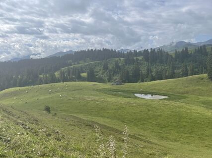Foto von Bruno Grossmann entlang der Tour