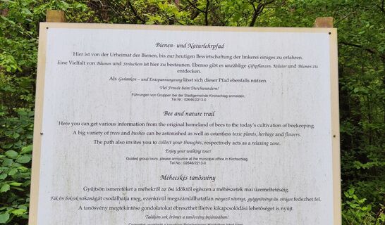 Kirchschlager Bienen- &amp; Pflanzenlehrpfad
