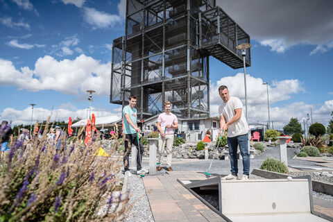Minigolf am Indemann auf der Goltsteinkuppe