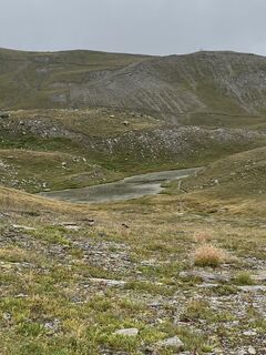 Photo de Gianberto Zilli le long du parcours