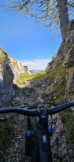 Foto von Federico Trombetta entlang der Tour