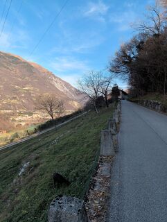 Foto von Roberto Parmeggiani entlang der Tour