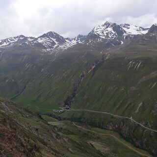 Blick vom Hörnle nach Rofen und zur Wildspitze