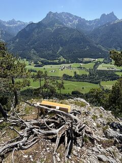 Foto de Adelheid Jorberg a lo largo del recorrido